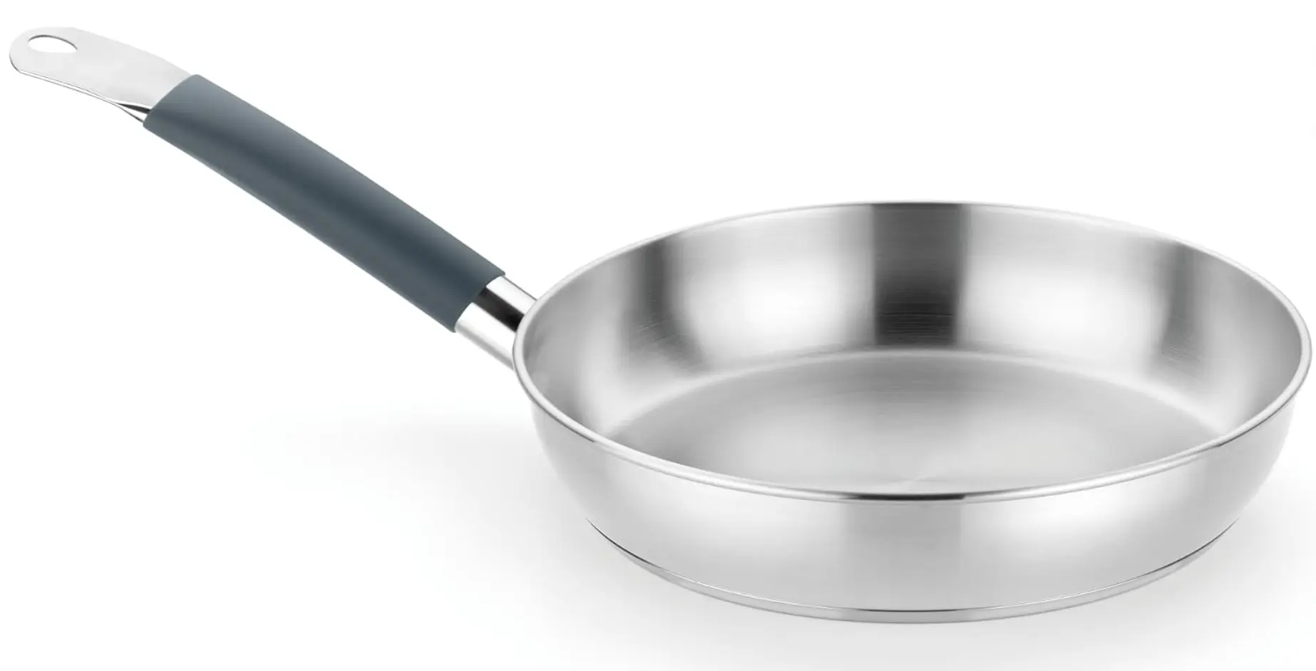 BRA Master Sartén de Acero Inoxidable 18/10 Sin Antiadherente 1