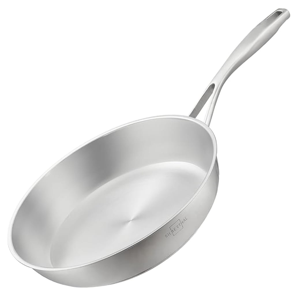 SILBERTHAL Sartén Acero Inoxidable Triple Fondo - 28 cm