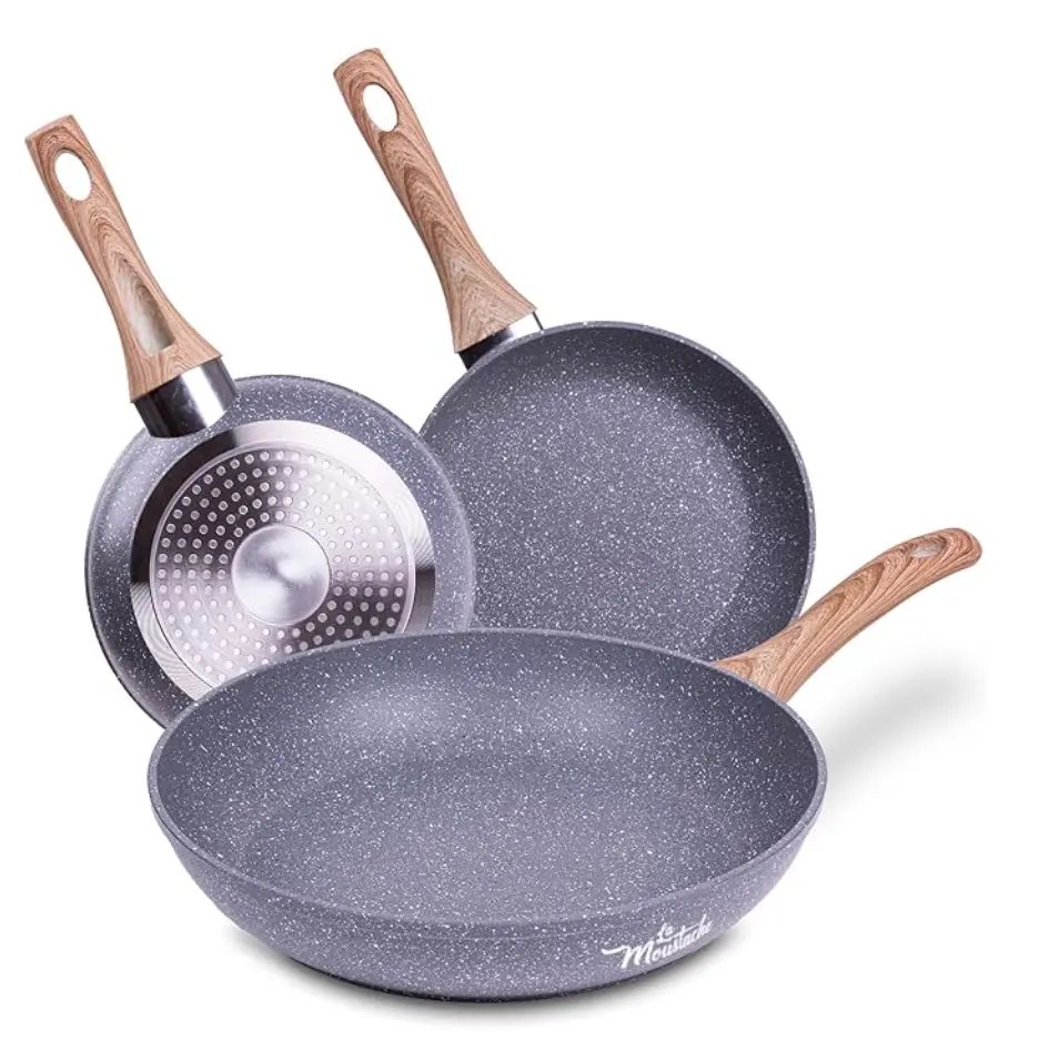 La Moustache - Set de Sartenes de 20/24/28 cm