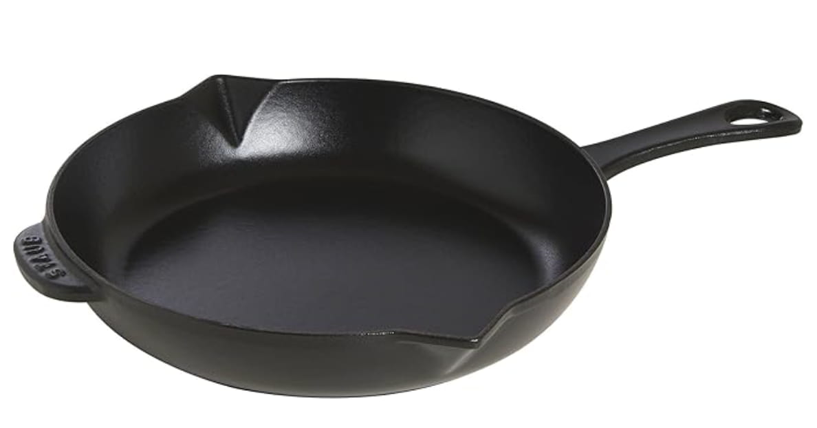 Staub Sartén de Hierro Fundido con Mango de Hierro - 26 cm