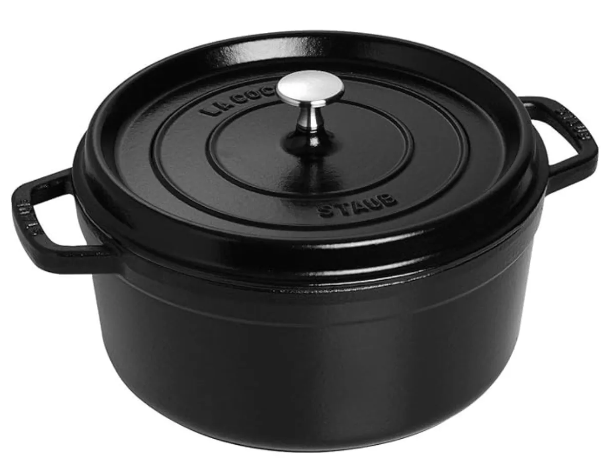 Staub Cocotte Redonda de Hierro Fundido Esmaltado - 24 cm