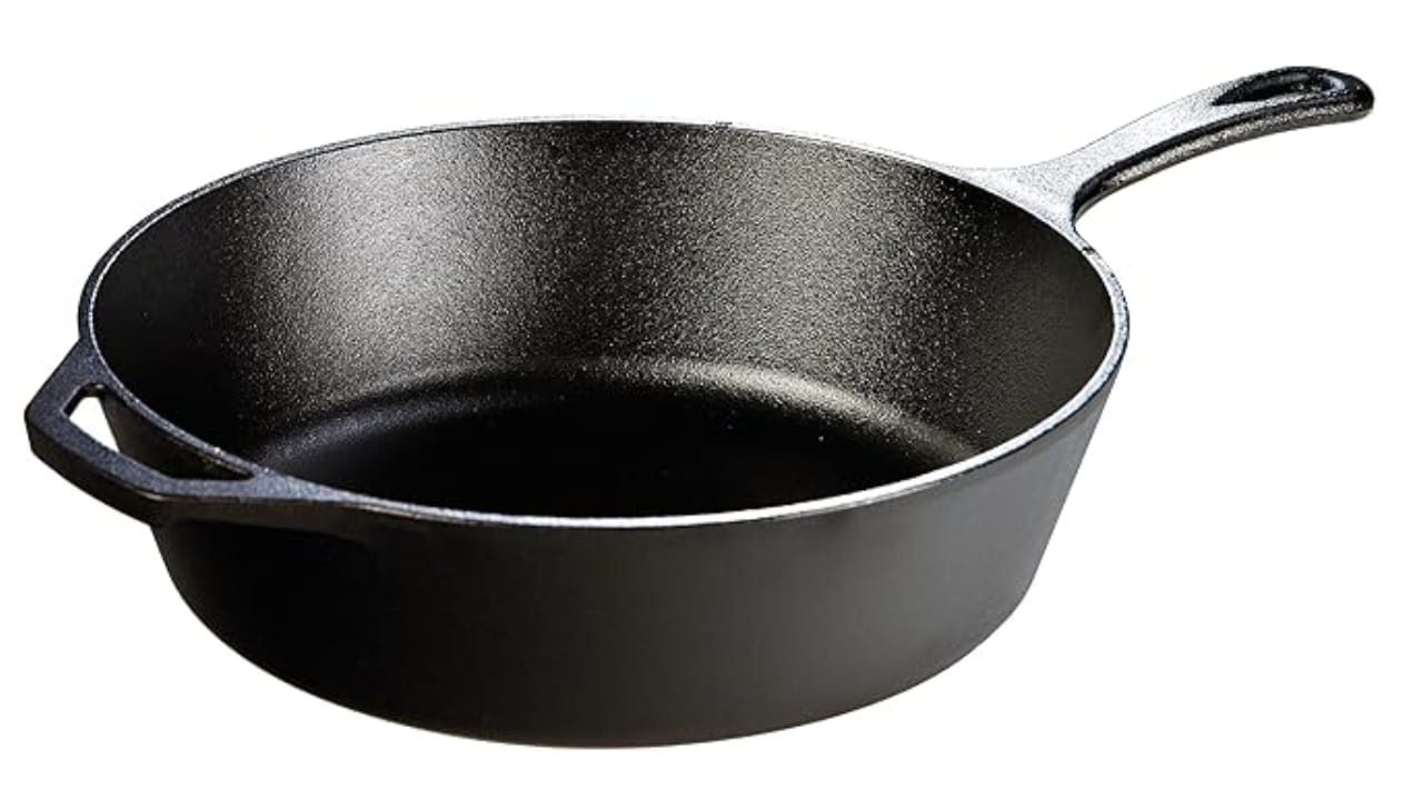 Sartén Redonda de Hierro Fundido con Tratamiento Térmico - Lodge 30 cm