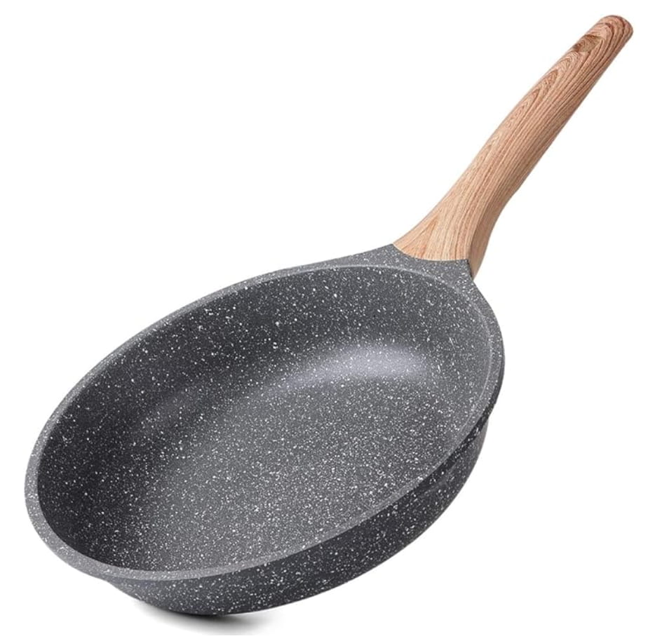 ZUOFENG Sartén Antiadherente 28 cm Revestimiento Tipo Granito